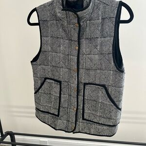 Blue Rain Gray Quilted Vest